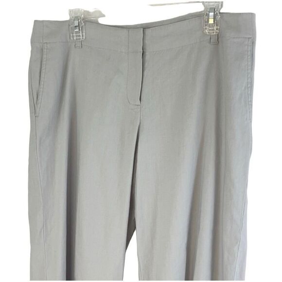 NWT J. Jill linen blend wide leg crop pants - Picture 2 of 6